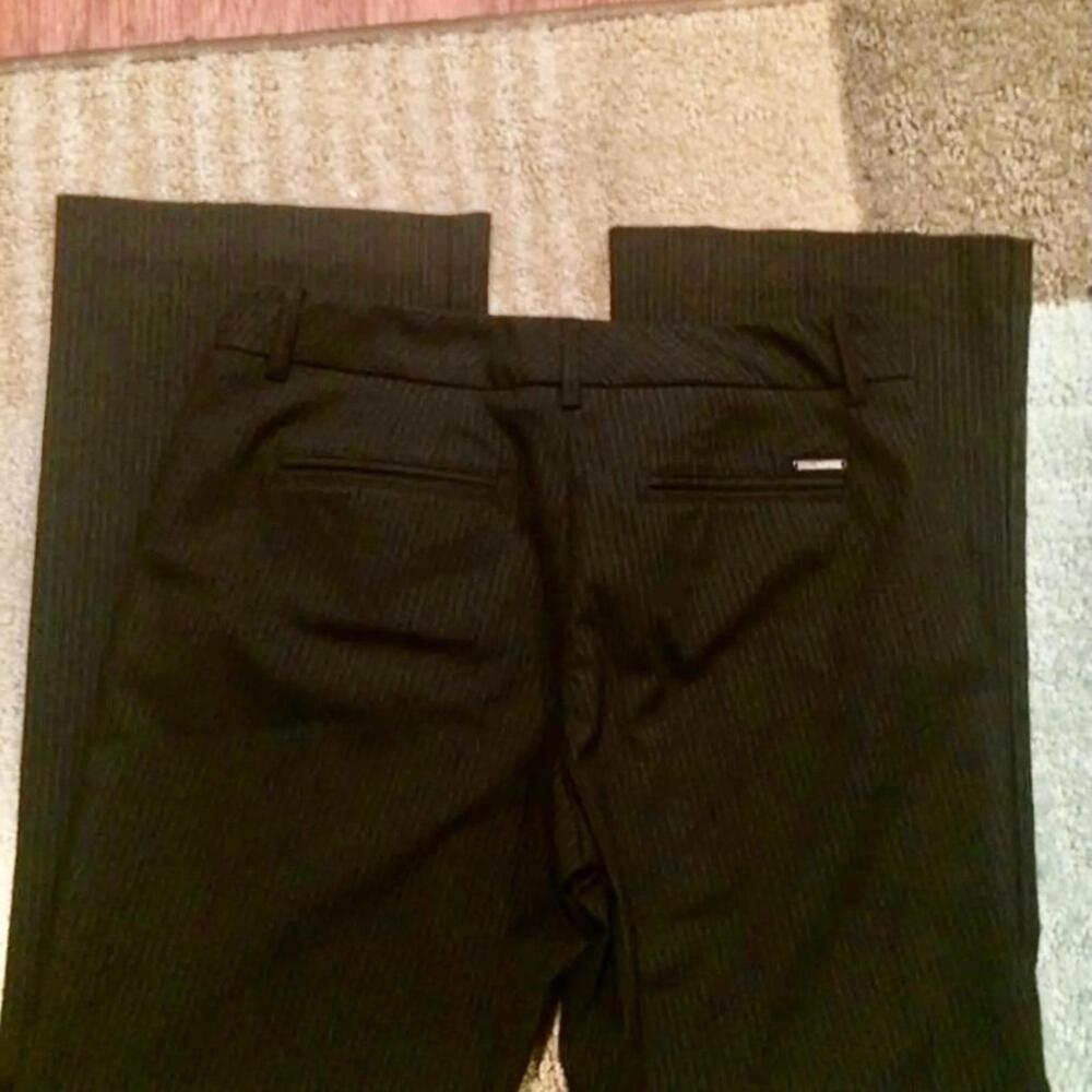 Woman’s Black Pinstripe Dress Pants